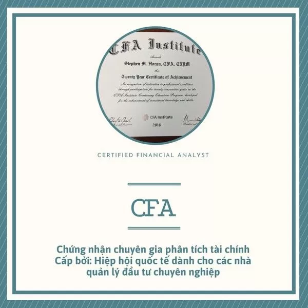 Chứng chỉ CFA